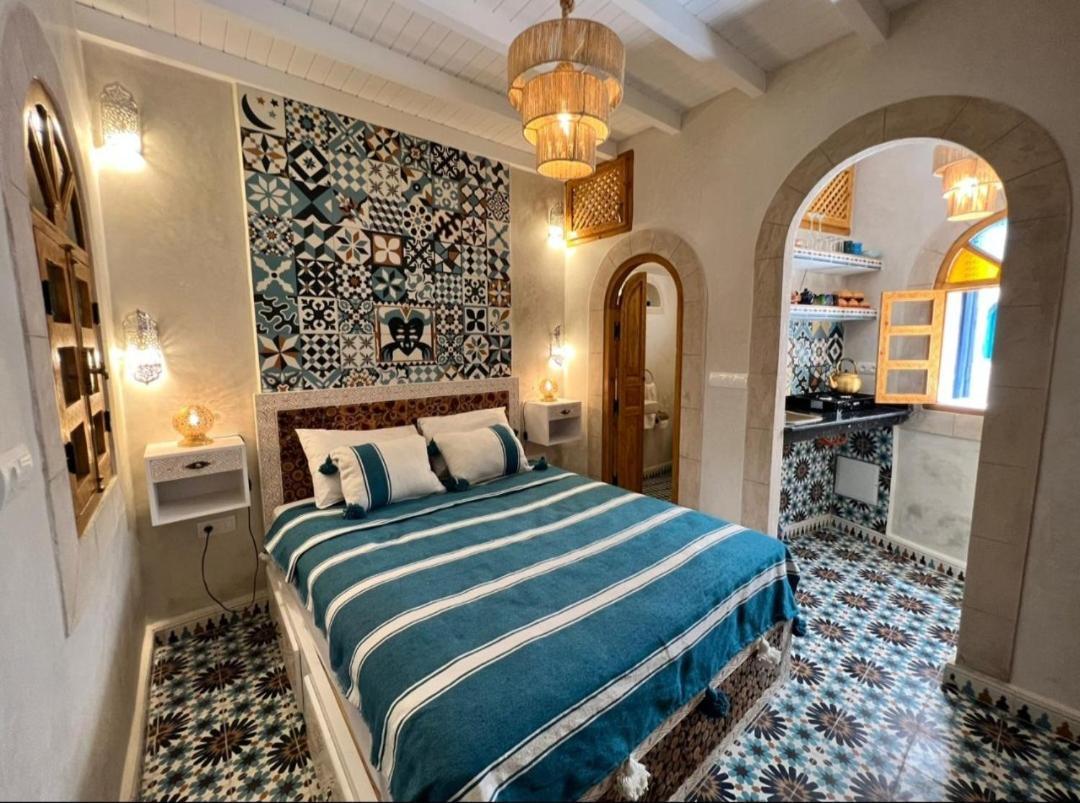 Riad Dar El Hania Hotell Essaouira Rum bild
